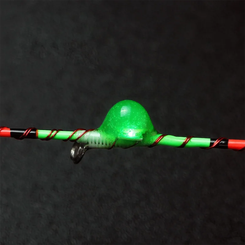 Светодиодный Небьющийся наконечник для удочки из титанового сплава рыболовное