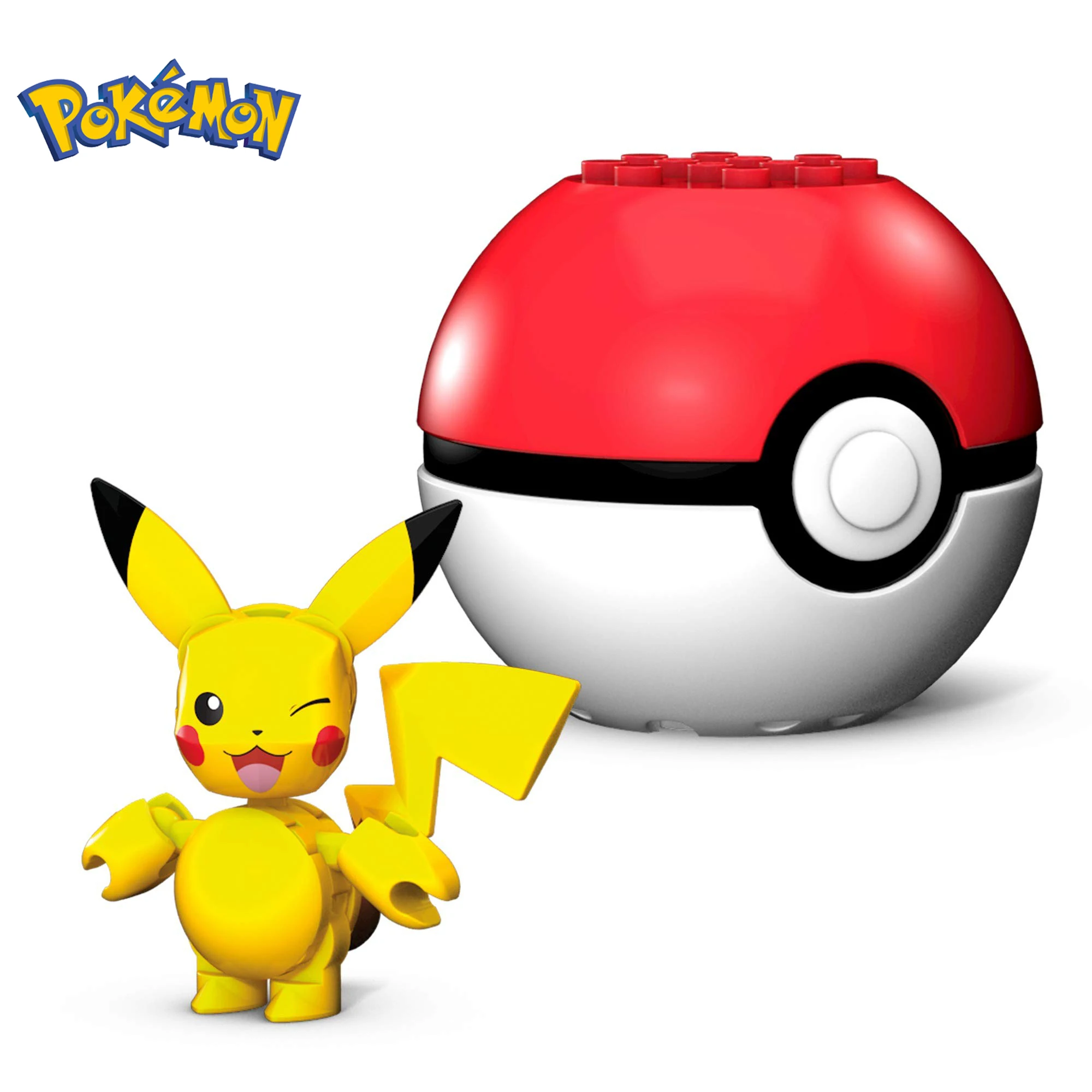 Покемон аниме покебол Pikachu Kawaii Elf шар Бульбазавр строительные блоки экшн-фигурки