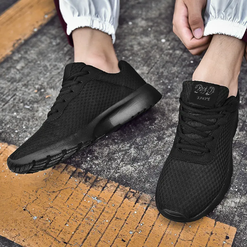 

New Autumn net shoes Korean trend men's shoes wild breathable couple net shoes ladies casual shoes lightweight tide shoes