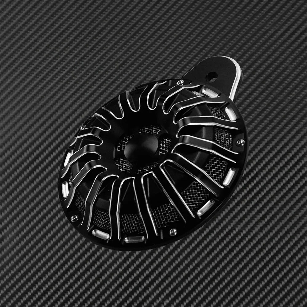 Крышка для динамика мотоцикла CNC алюминиевый чехол Harley Touring Electra Glide Road King FLHR Sportster