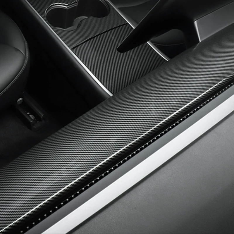 Панель приборной панели с центральной консолью Накладка подходит ABS для Tesla Model