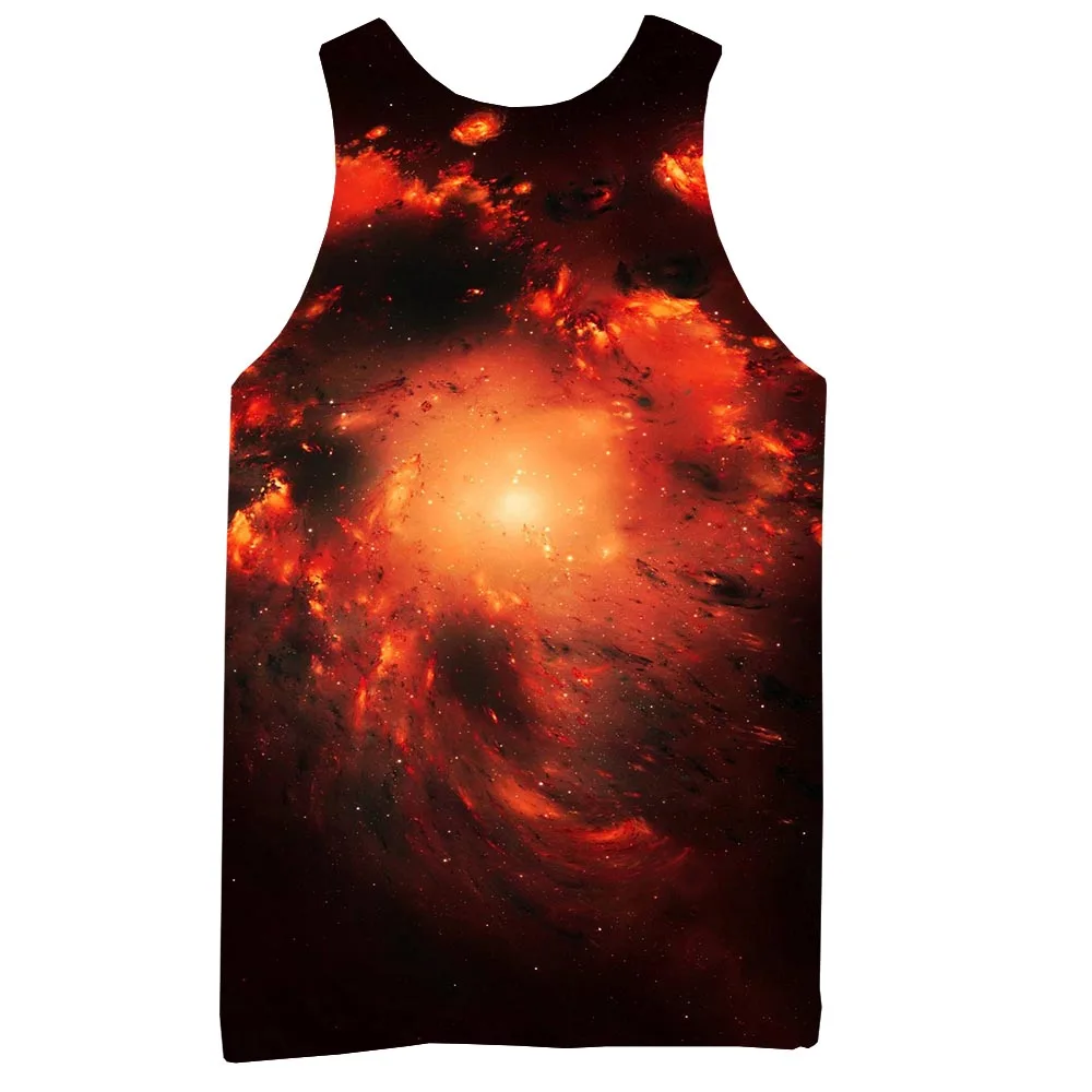 Майка с рисунком для мужчин 3D из набивной ткани пространство двух изделий: топа