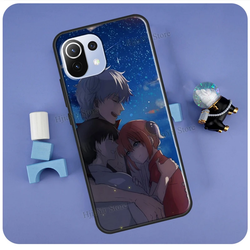 Чехол Gintama Gintoki для POCO F3 F2 F1 M3 M4 X4 GT X3 Pro чехол телефона Xiaomi 12 10T 11T Mi 11 Lite | Мобильные