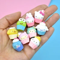 japanese style fashion cartoon cake resin accessories resin diy cream mobile phone case decoration doll accessories