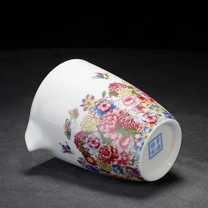 Креативная ручная работа фарфоровая ярмарка роспись эмалированный узор Cha Hai