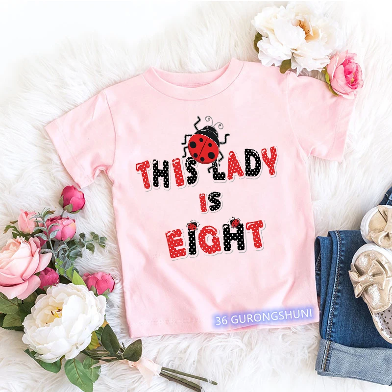 

Happy Birthday Gift Beetle Train Cartoon Print Kids T Shirts Toddler Children Clothing Girls&Boys T-Shirts Harajuku Streetwear