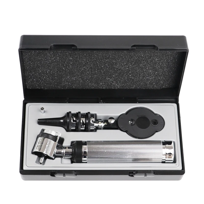 

Классический медицинский домашний Профессиональный Прямой светодиодный Отоскоп Офтальмоскоп ЛОР ДИАГНОСТИЧЕСКИЙ набор для эндоскопии для врача Ухо Уход за глазами в клетку