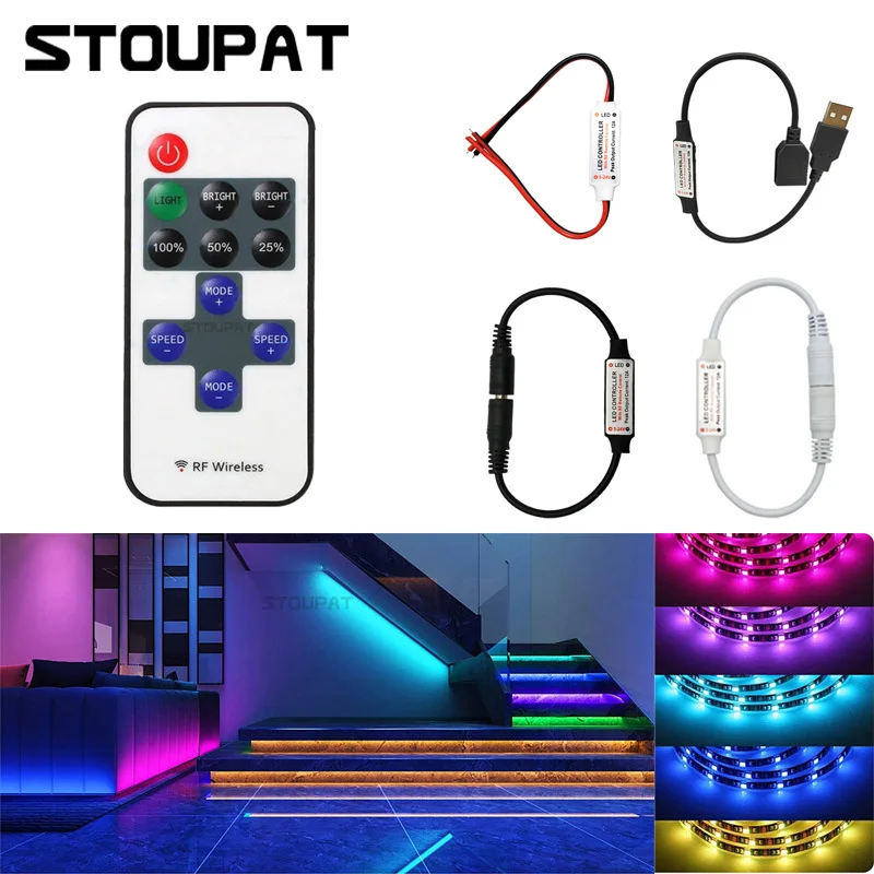 Мини Беспроводной РЧ пульт дистанционного управления выключатели со