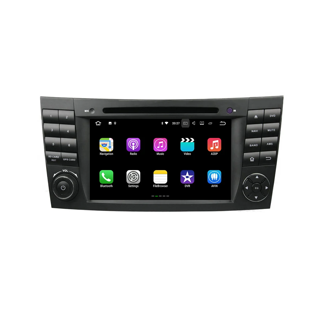 Автомобильный мультимедийный плеер PX6 Android 9 0 7 дюймов 2 Din 6 ядер 4 + 64 ГБ