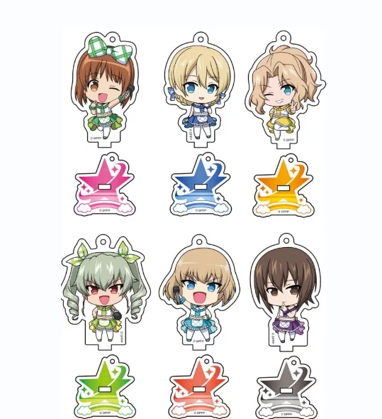 Настольная игрушка для косплея брелок с подвеской в виде девушек из аниме такса