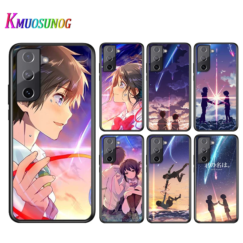 

Anime Your Name For Samsung Galaxy S21 S10 S10E S19 S8 S7 S6 Note 20 10 9 8 Plus Pro Edge Ultra Soft Phone Case