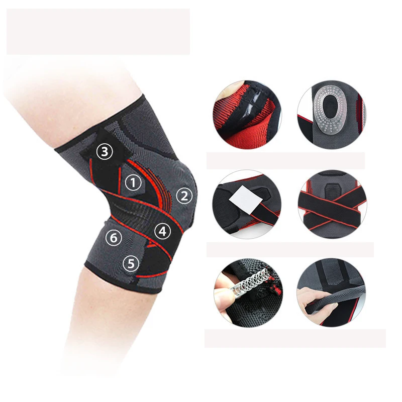 1 шт. силиконовый фиксатор коленного сустава для баскетбола|Налокотники и