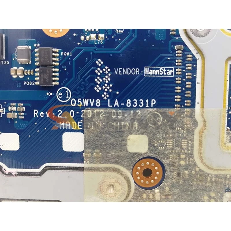 

NBC1811001 Q5WV8 LA-8331P Motherboard For acer aspire V3-551G V3-551 Laptop Motherboard DDR3 Radeon HD 7670M original test