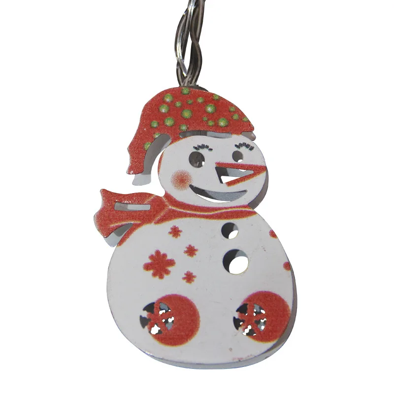 Coversage Рождественская елка Санта Клаус колокол Фея гирлянды светодиодные Батарея