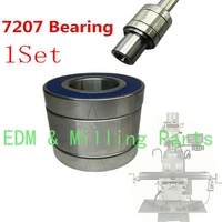 milling machine steel r8 spindle 7207db bearing cnc vertical mill part for bridgeport