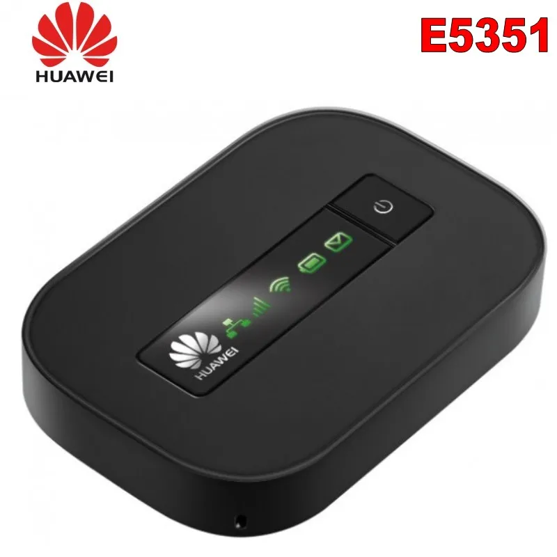 Разблокированный Huawei E5351 оригинальный лучший 3G портативный wi fi роутер со слотом