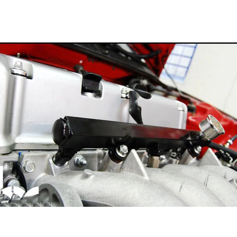 

K SERIES Heavy FUEL RAIL kit High Flow Injection fuel rail with 1/8npt gauge FOR HONDA K20 K24 RSX CIVIC SI,INTEGRA EP3