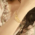 Skyrim на заказ именной браслет на заказ индивидуальная именная табличка манжеты браслеты женские золотые цвета из нержавеющей стали ювелирные изделия подарок