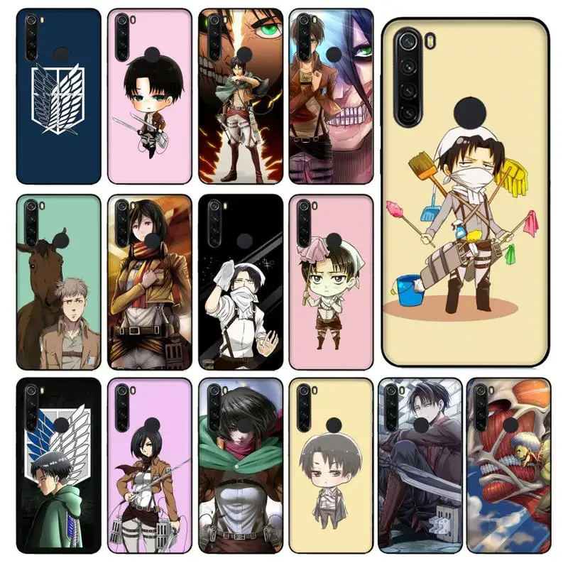 

YNDFCNB Anime Japanese attack on Titan Phone Case for Xiaomi Redmi 5 5Plus 6 6A 4X 7 8 Note 5 5A 7 8 8Pro