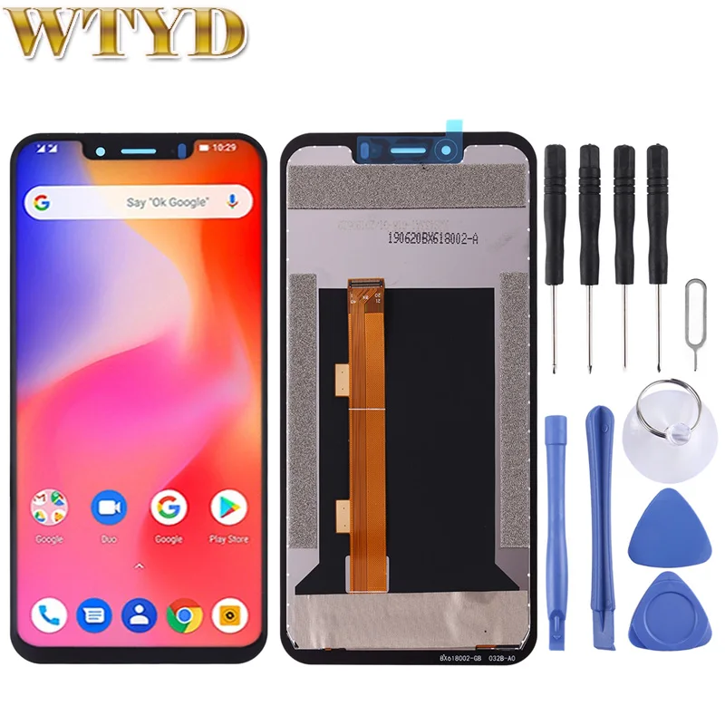 Оригинальный сенсорный ЖК-экран и дигитайзер в сборе для смартфона Ulefone Armor 6/6E