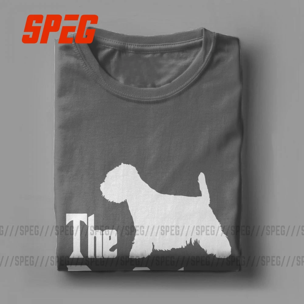 Футболка Dogfather West Highland White Terrier Dog мужская хлопковая забавная футболка Подарочная