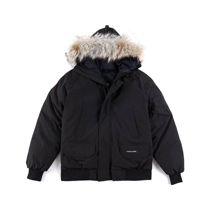 

Канадский пуховик для мужчин и женщин, мужское экспедиционное пальто, 95% гусиный пух, водонепроницаемая теплая куртка с подкладкой, пальто с...