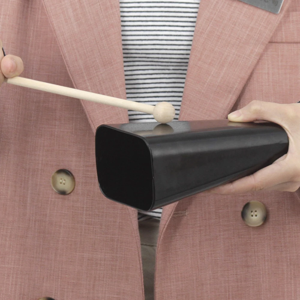 6-дюймовые коровьи колокольчики без отверстий черный металлический колокольчик