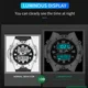 Sanda Dual Time Watches Top Luxury Sport Men Quartz Watch Military Sports Waterproof Watch Hot Male Clock relogio masculino 2022 Other Image
