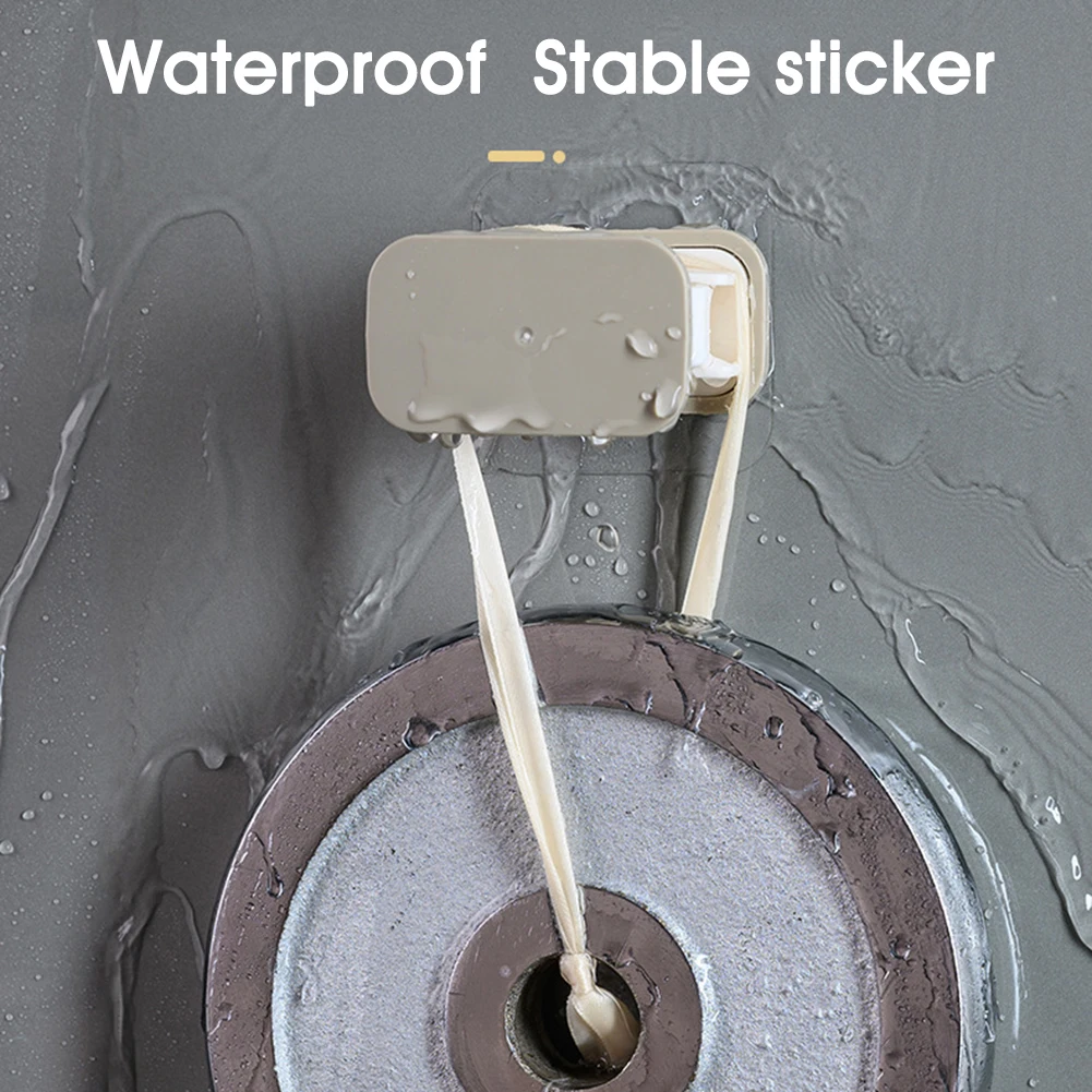 

High Quality Wall-mouted Mop Holder Broom Holder Self Adhesive Mop Hanger Storage Rack Storage for Home, Kitchen
