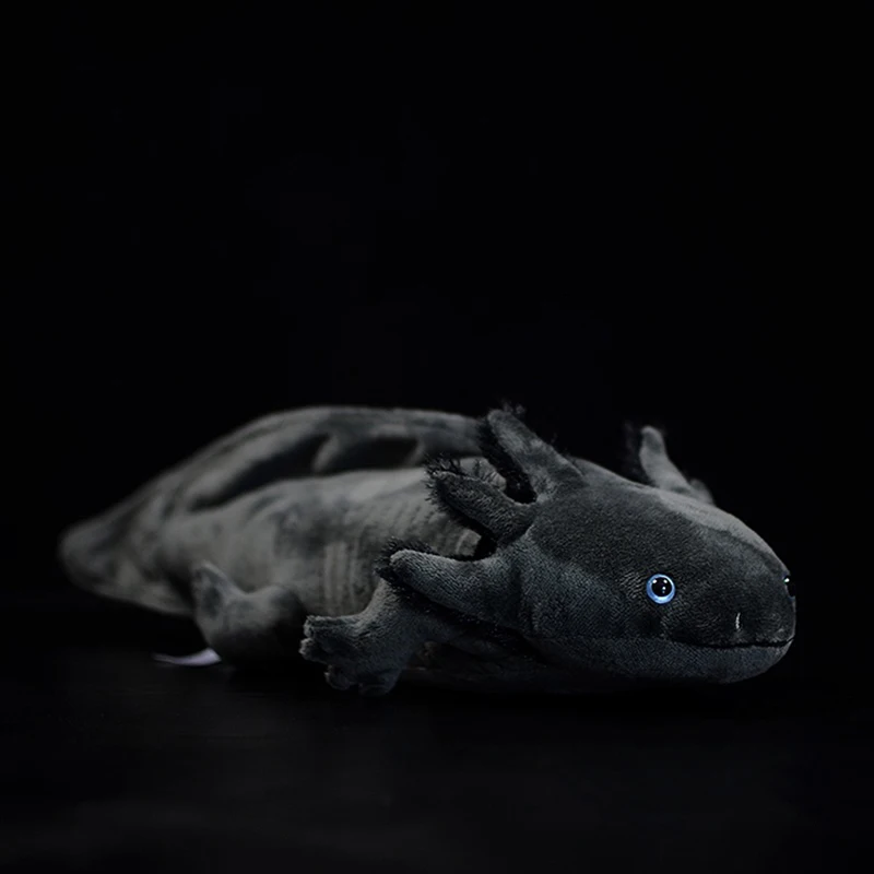 Axolotl-juguete de peluche suave para niños, muñeco de simulación realista, Ambystoma, mexianum, dinosaurio, animales, regalos