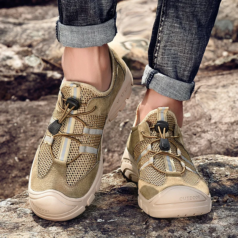 

Summer Sandals&slippers Summer Slippers Men Sandals Shoes Mens Genuine Leather Men's Beach Male Breathable