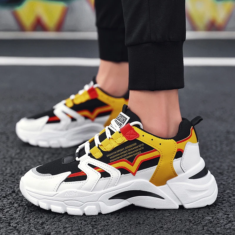 

Новые Популярные стильные мужские кроссовки для бега Ourdoor, беговые кроссовки для треккинга, спортивная обувь на шнуровке, удобные кроссовки...