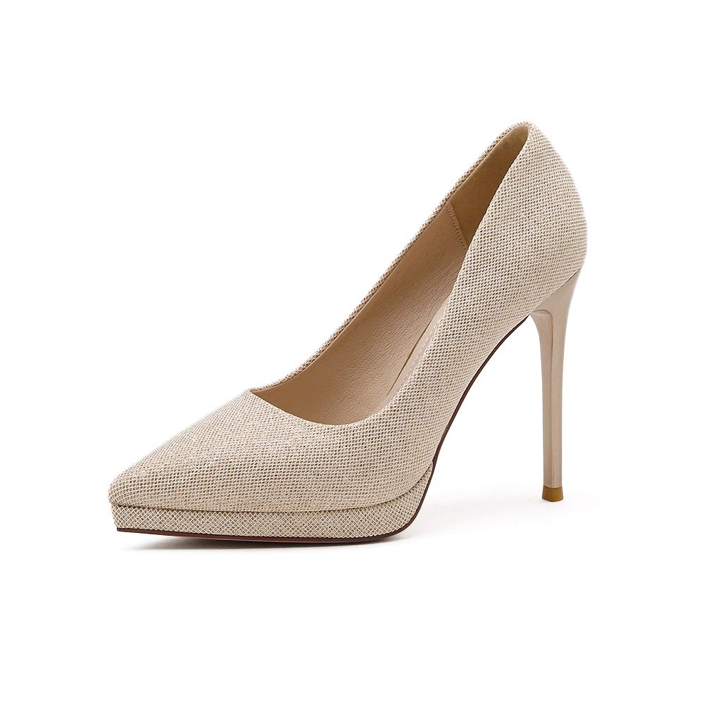

Pointed Toe Women Pumps Shiny Sexy Sandals Shoes