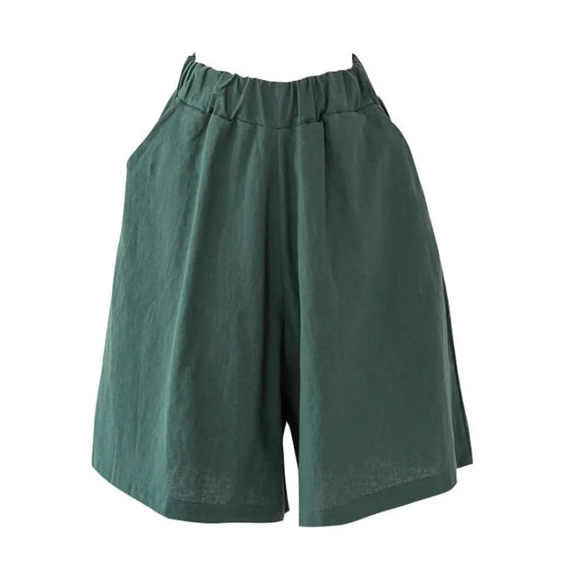 

Shorts Women Summer Plus Size Knee-length Wide-leg Loose Korean-style Casual Womens Streetwear Fashion short femme