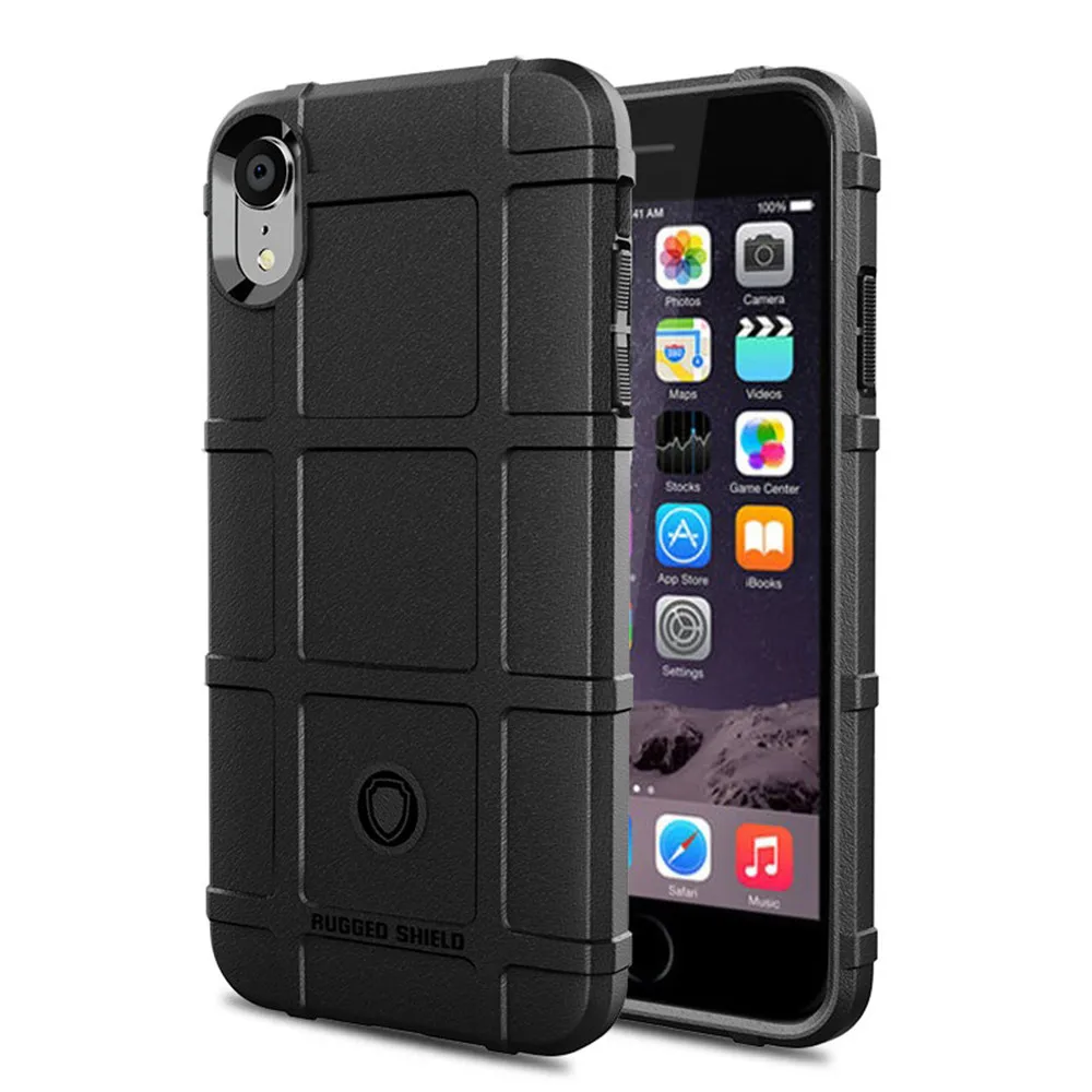 Чехол для iPhone 13 12 11 Pro Max Mini 8 XS X XR бронированный Силиконовый прочный