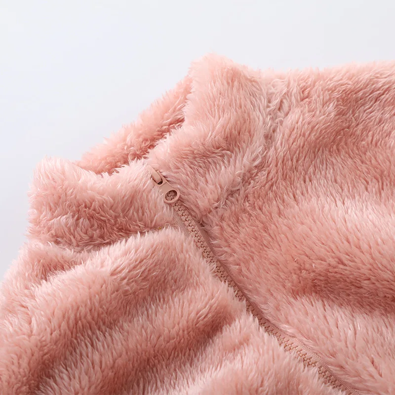 

Autumn Jacket for girls New Children Warm Coat for girls 8 colors Cardigan with zipper 18m-6y baby boys winter clothes outerwear