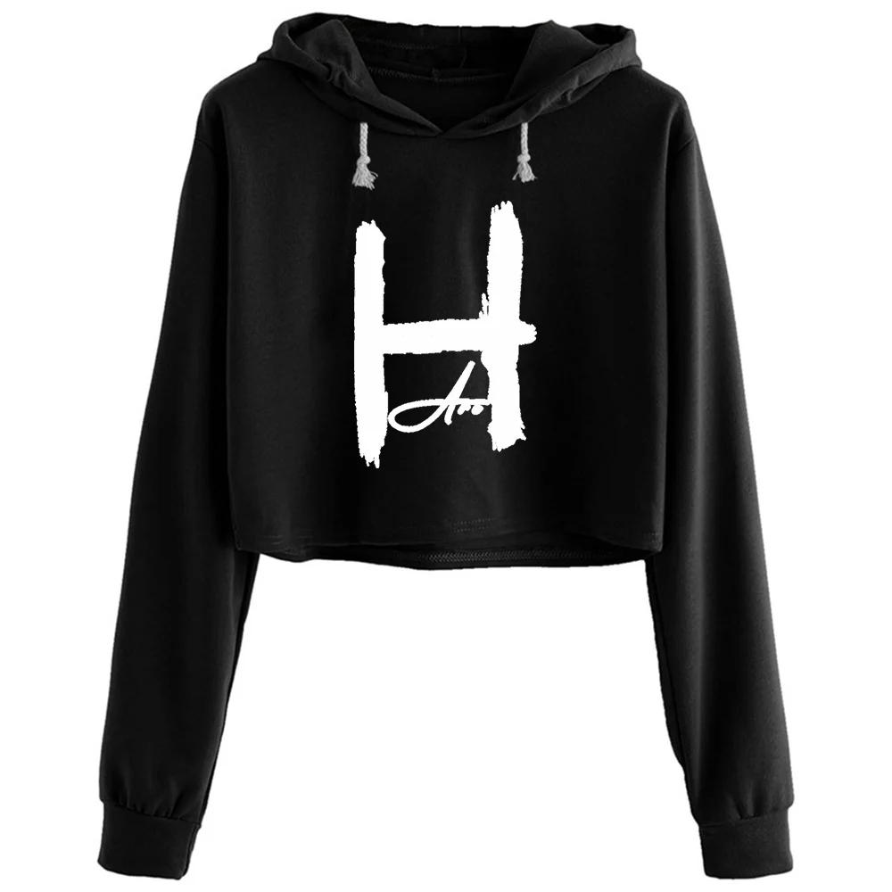 

Branded Modern Wear Crop Hoodies Women Aesthetic Kpop Korean Y2k Pullover For Girls