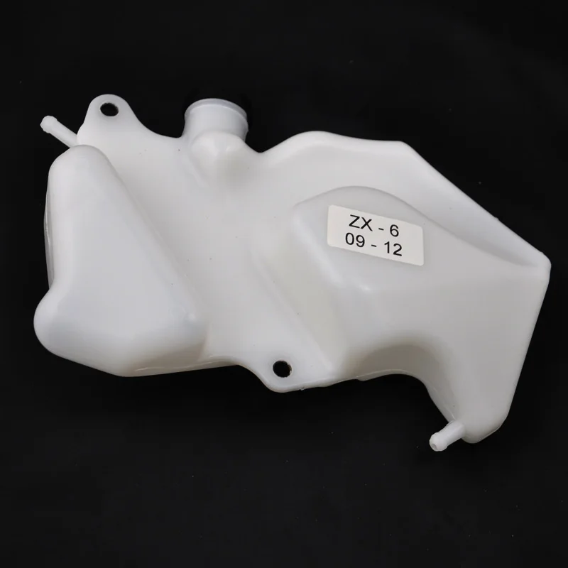 

Motorcycle Coolant Cooling Cooler Radiator Water Bottles Reservior Overflow Tank For Kawasaki Ninja ZX6R ZX-6R ZX600 2009-2012