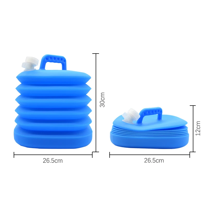 

Car Special Folding Bucket Car Bucket Home Outdoor General Camping Water Bottle 14.5l Super Capacity Travel Folding Bucket
