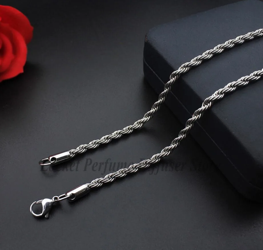Ожерелье из нержавеющей стали для мужчин и женщин модели титановое ожерелье