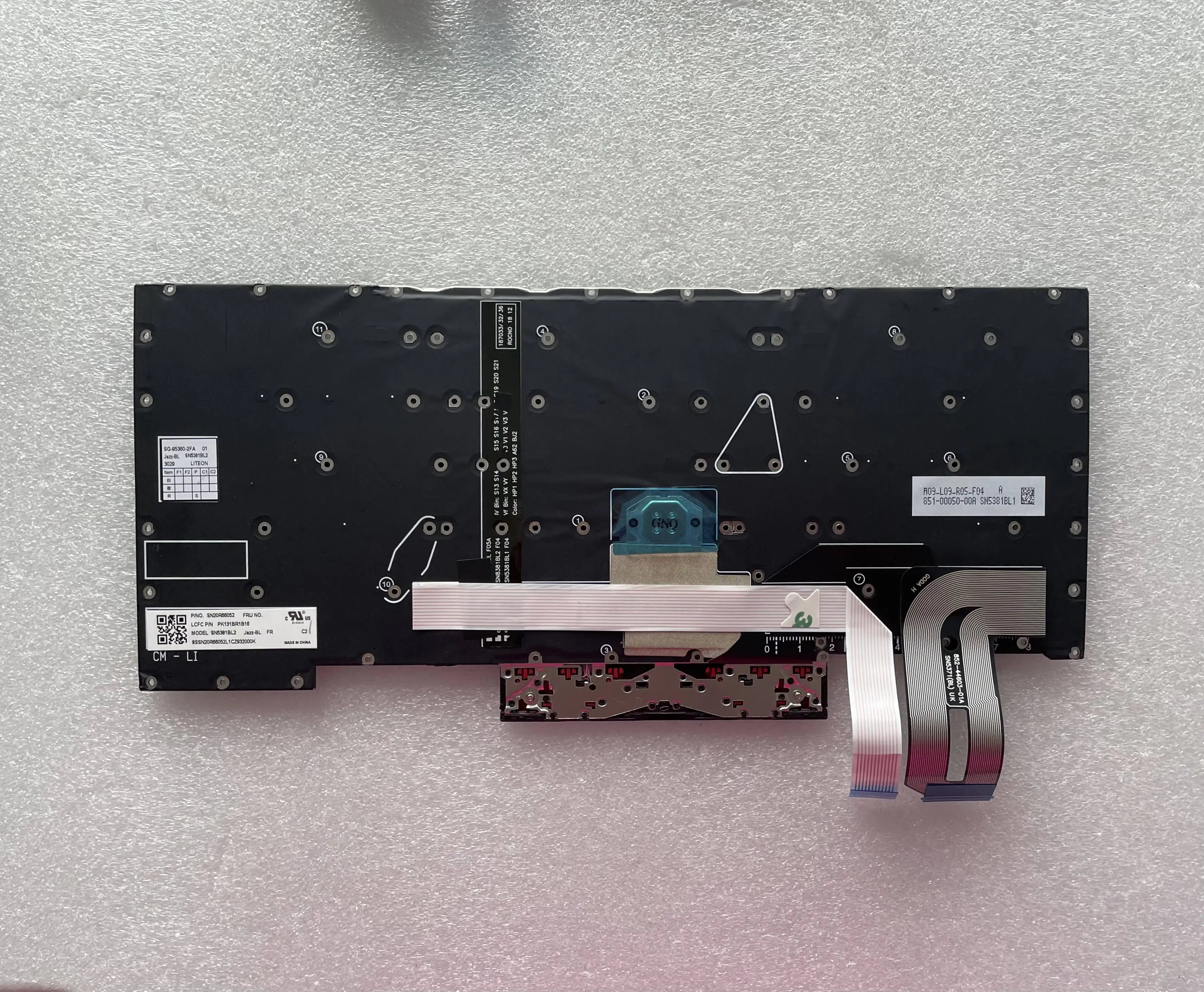 Новинка для Lenovo Thinkpad E480 E490 R480 R490 L490 французский язык (без рамки) (черная левая и