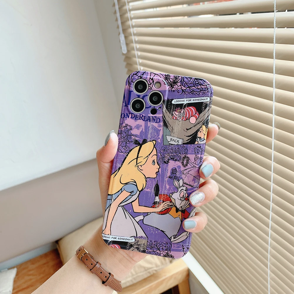 

Soft TPU 3D Print Cartoon Snow White Princess Disney iPhone Case for iPhone X XR XS 11 12 PRO Max Smart Phone Protection Cover