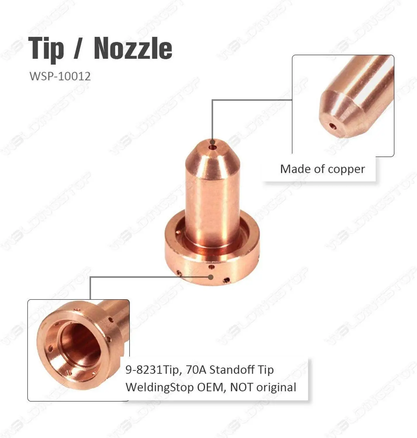 Плазменная фонарь WS 9-8231/наконечники для тепловой динамики SL60 SL100 PK/5 | Инструменты