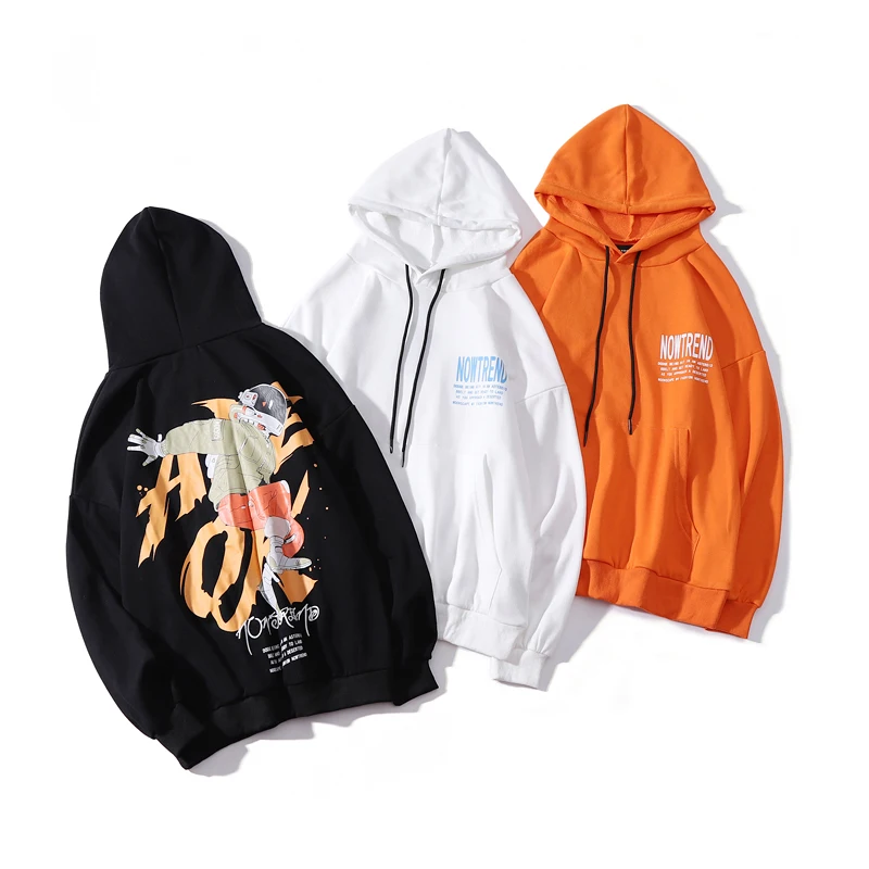 

Original high collar fleece male han edition tide loose bf wind chic fleece jacket ins cec autumn tide over fire