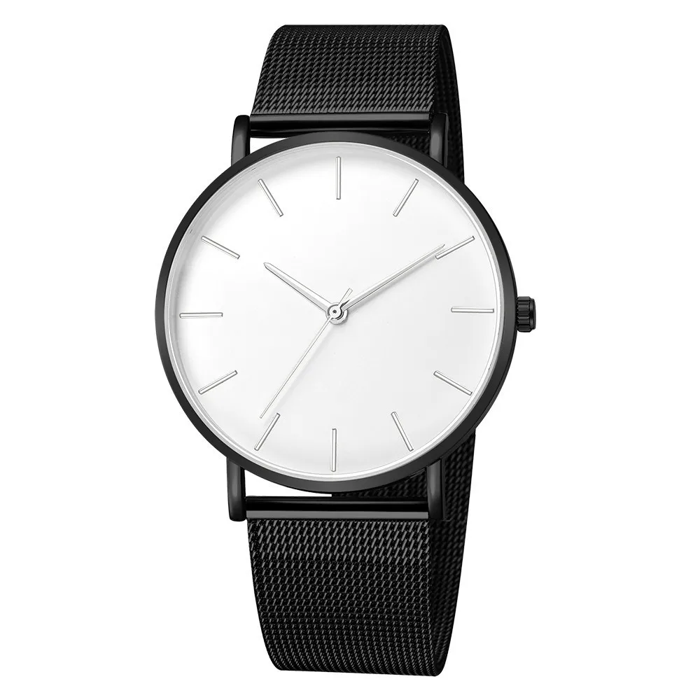 

RGTOPONE New Fashion Quartz Watch with Mesh Belt Simple Male and Female Couple Watches Quartz Analog Wrist Watches