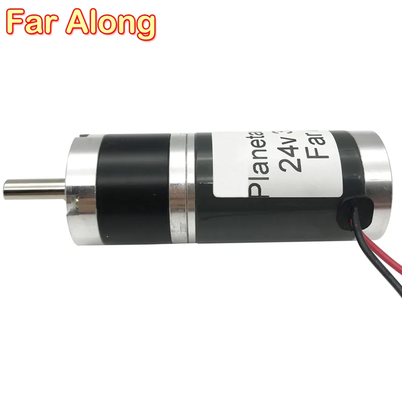 12V 24V DC планетарный мотор-редуктор долгий срок службы высокий крутящий момент