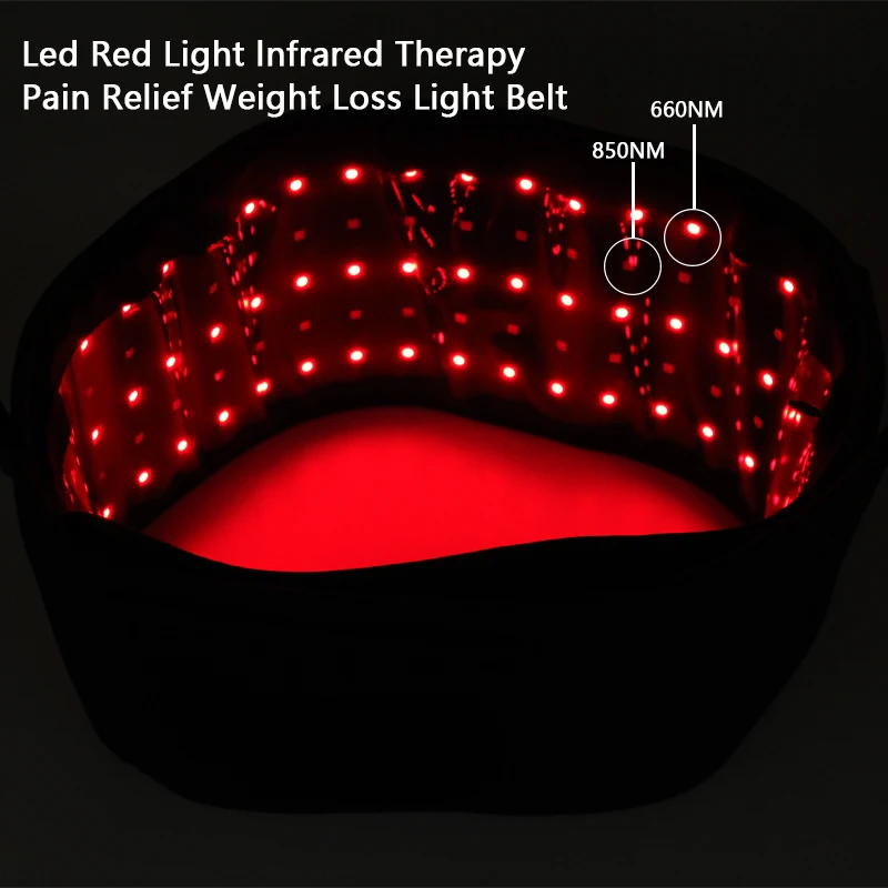 Красный светильник красный световой терапевтический пояс для облегчения боли