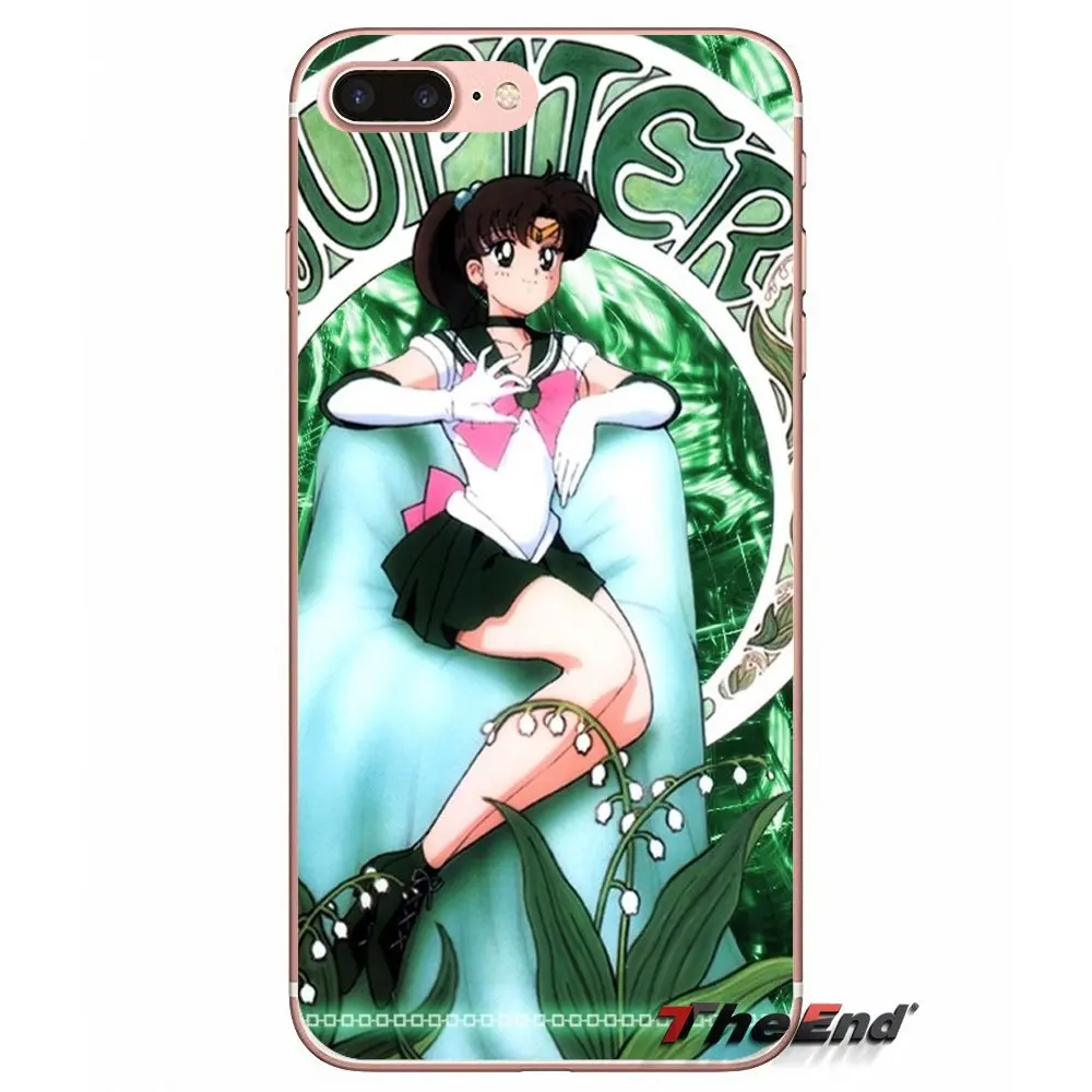 Сейлор Мун Юпитер ТПУ чехол для samsung Galaxy S2 S3 S4 S5 MINI S6 S7 edge S8 S9 Plus Note 2 3 4 5 8 Coque Fundas |