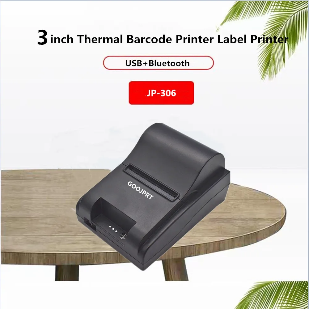 Pos 80 мм Термопринтер для чеков с Bluetooth и USB-портом |