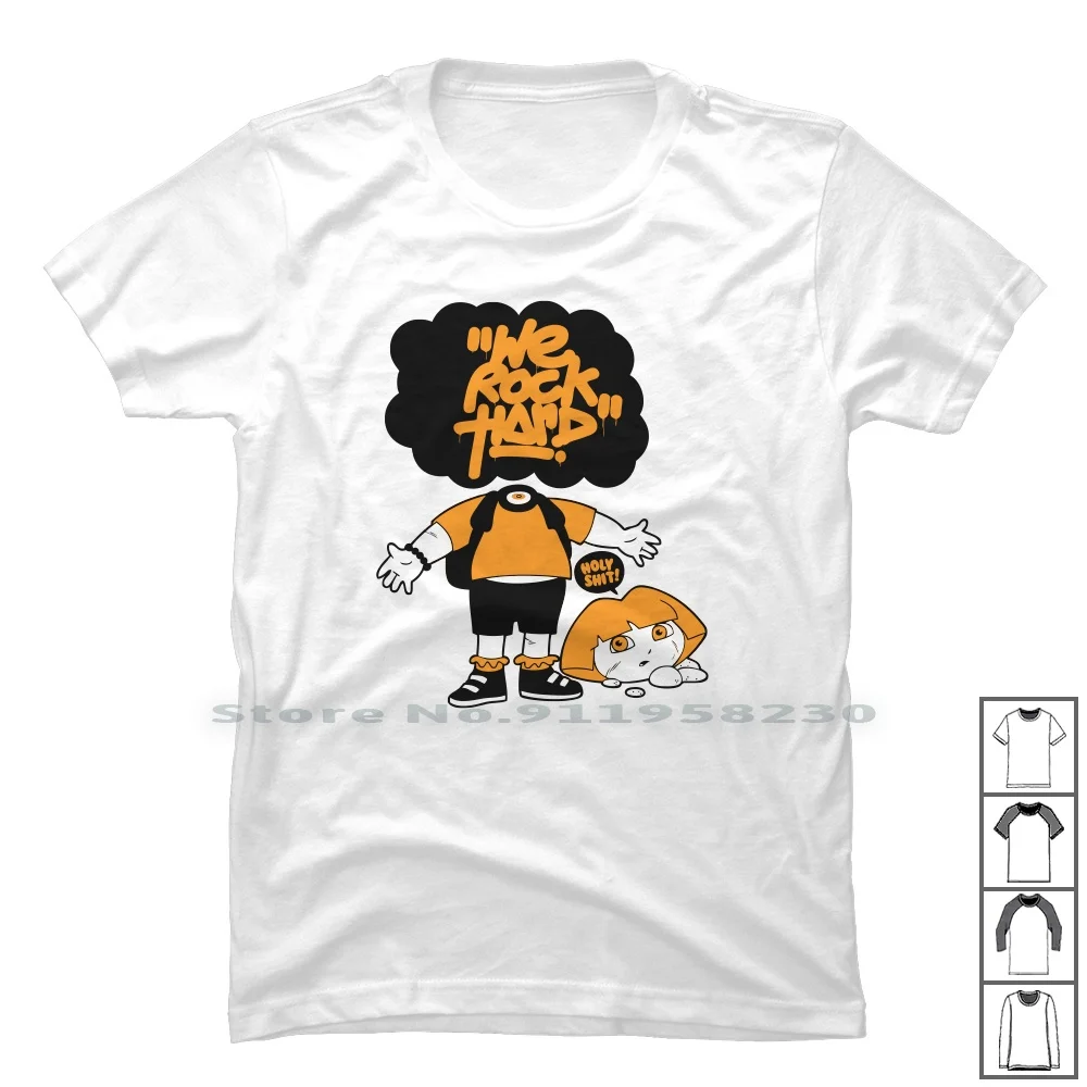 Жесткая футболка We Rock 100% хлопок видео Музыка Фильмы Игры жесткое искусство Age Ny